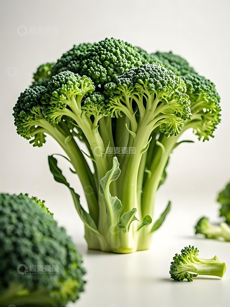 高清大图下载【趣麦麦图】新鲜蔬菜西蓝花高清摄影特写6