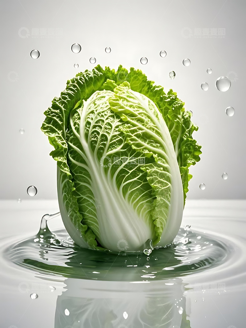 高清大图下载【趣麦麦图】新鲜蔬菜白菜高清摄影特写3