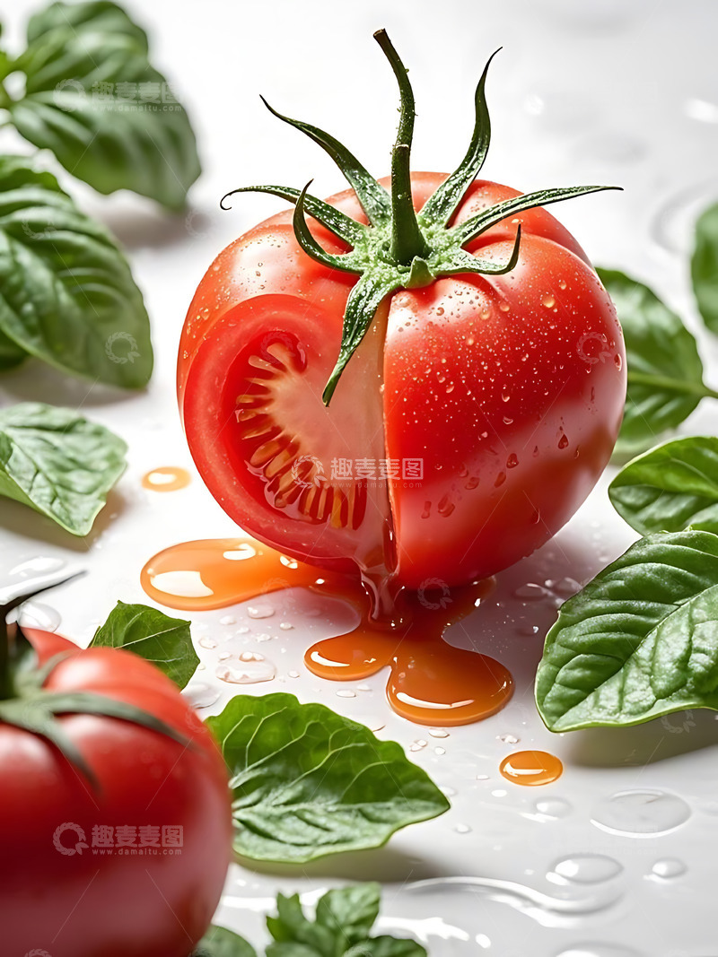 高清大图下载【趣麦麦图】新鲜蔬菜西红柿高清摄影特写3