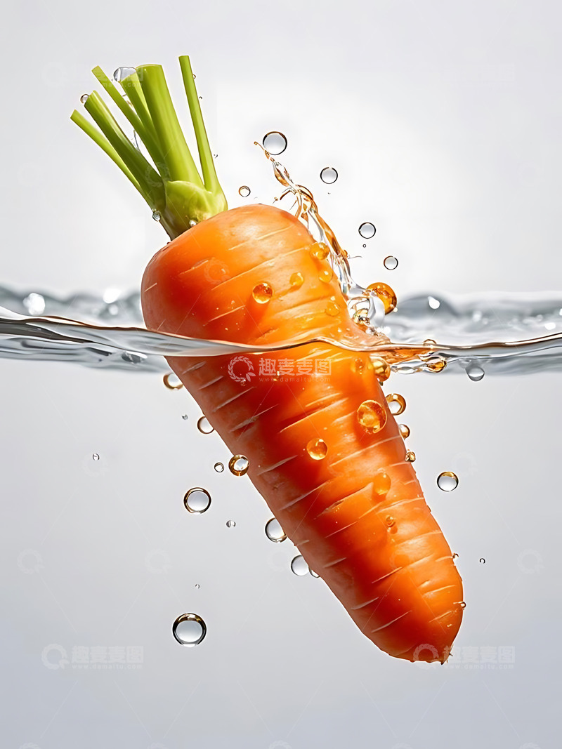 高清大图下载【趣麦麦图】新鲜蔬菜胡萝卜高清摄影特写9