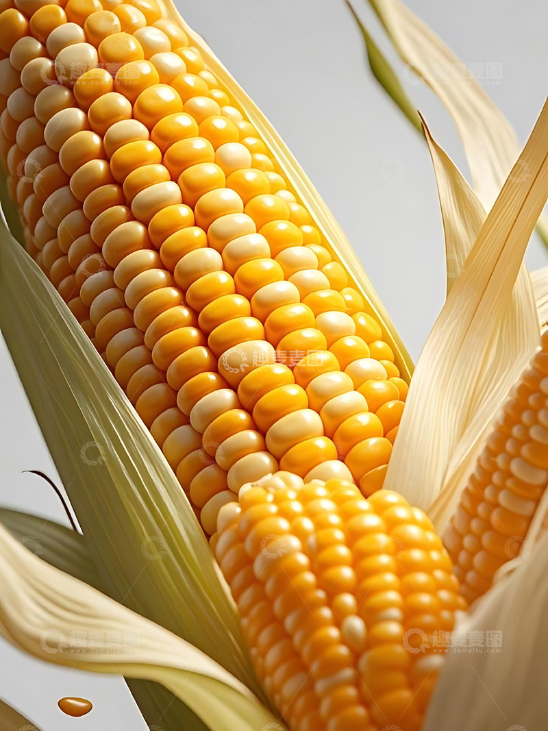 高清大图下载【趣麦麦图】新鲜蔬菜玉米高清摄影特写13