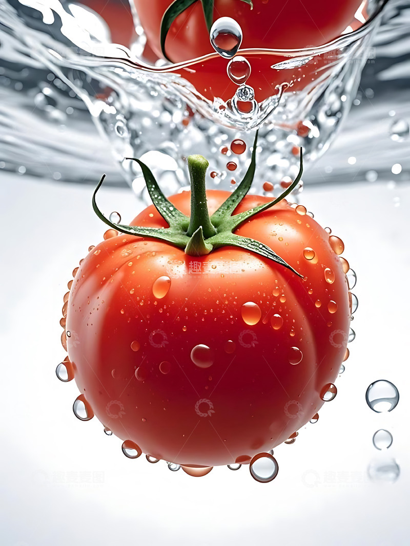 高清大图下载【趣麦麦图】新鲜蔬菜西红柿高清摄影特写13