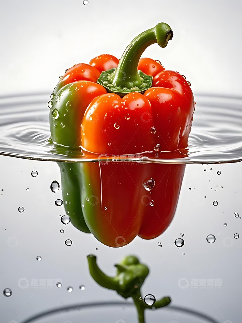 高清大图下载【趣麦麦图】新鲜蔬菜辣椒高清摄影特写8