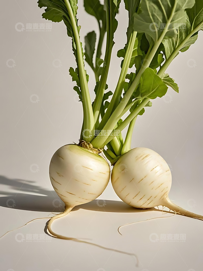 高清大图下载【趣麦麦图】新鲜蔬菜白萝卜高清摄影特写2