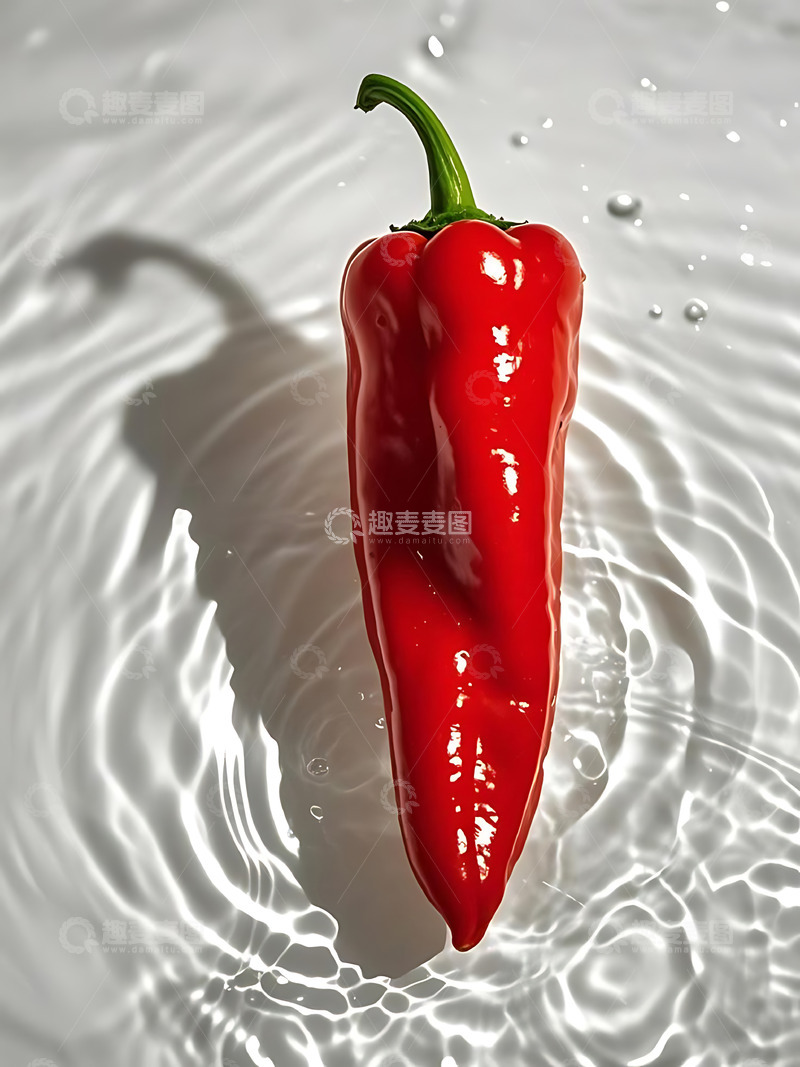 高清大图下载【趣麦麦图】新鲜蔬菜辣椒高清摄影特写9