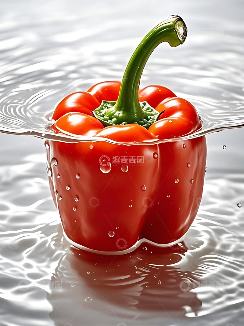 高清大图下载【趣麦麦图】新鲜蔬菜辣椒高清摄影特写7