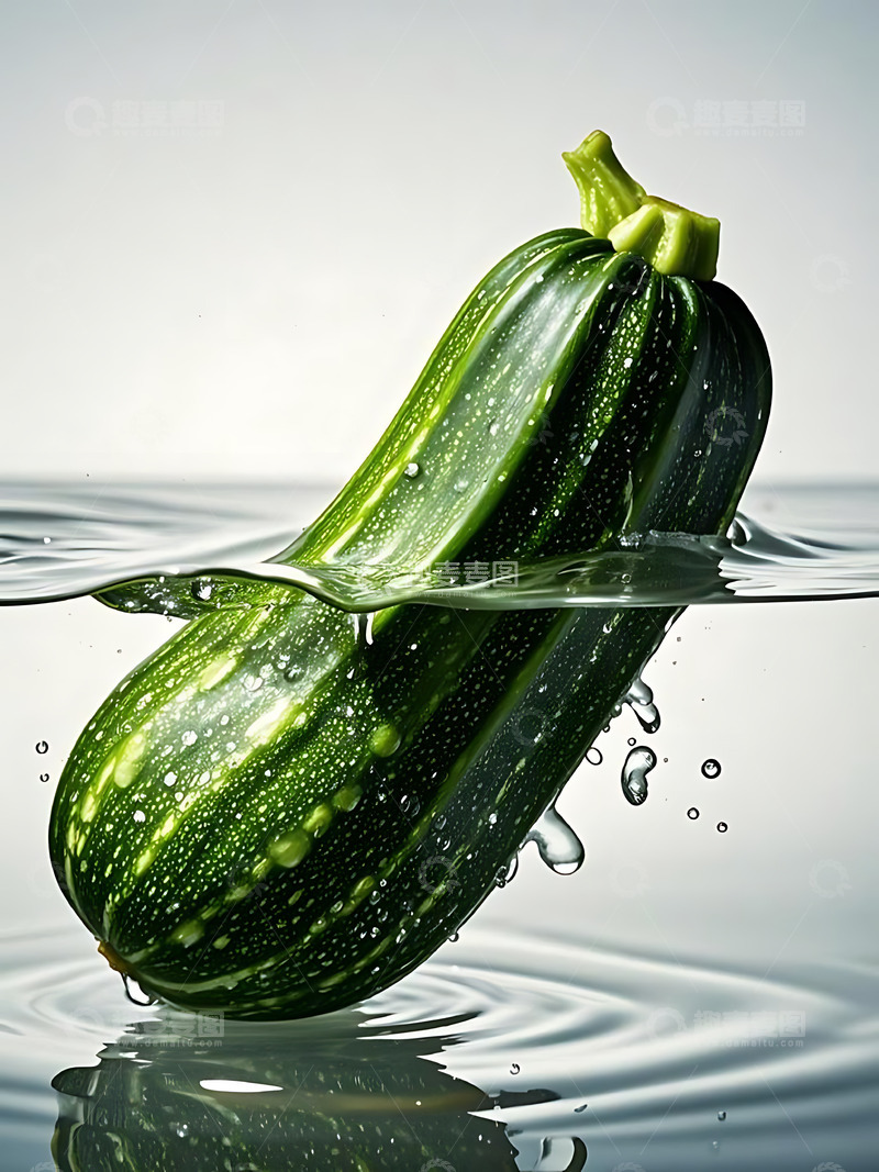 高清大图下载【趣麦麦图】新鲜蔬菜西葫高清摄影特写5