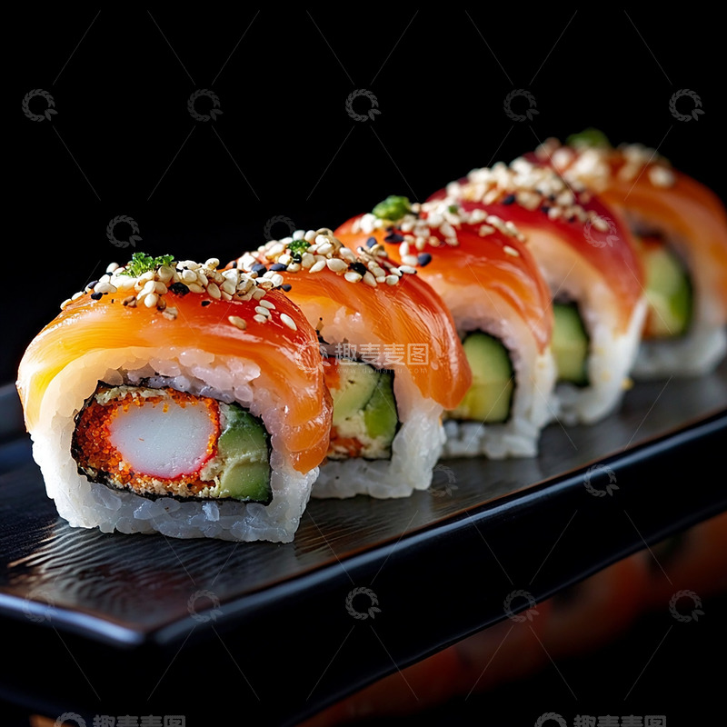 高清大图下载【趣麦麦图】寿司美食素材西餐2