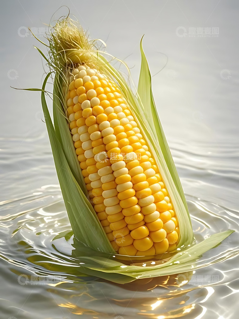 高清大图下载【趣麦麦图】新鲜蔬菜玉米高清摄影特写7