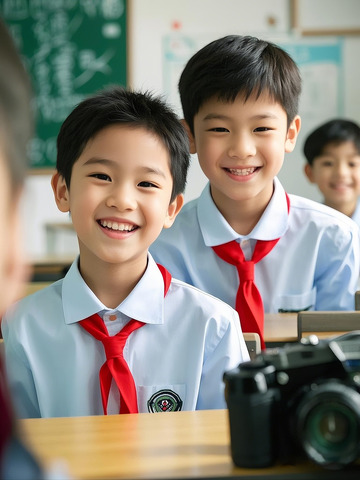 戴红领巾的少年2