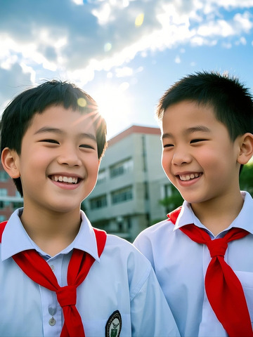 戴红领巾的少年7