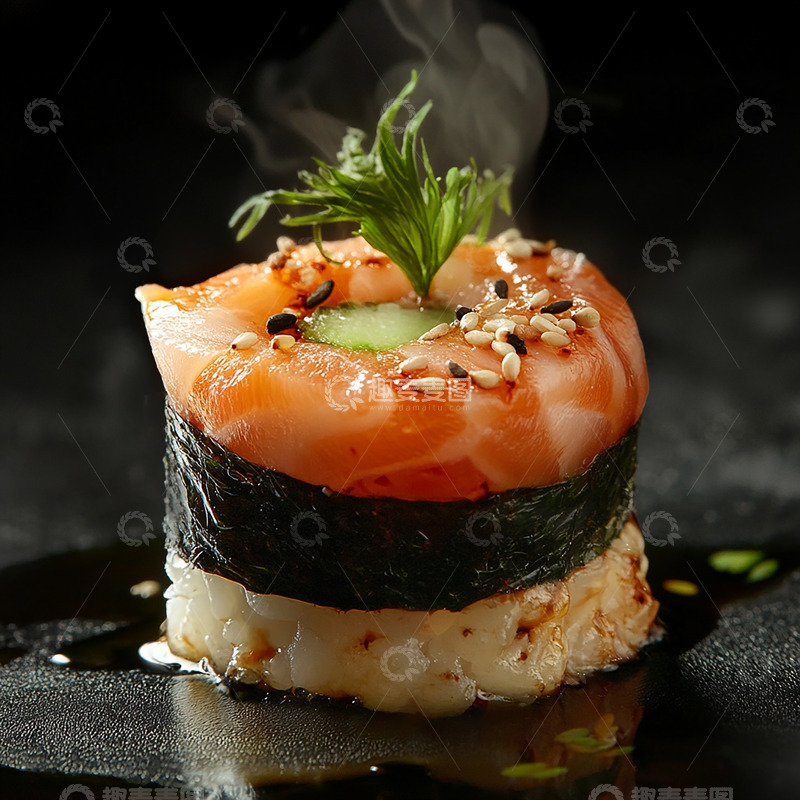 高清大图下载【趣麦麦图】寿司美食素材西餐4