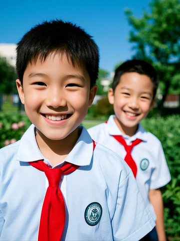 戴红领巾的少年6
