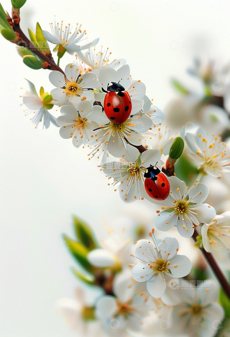 高清大图下载【趣麦麦图】春暖花开惊蛰春分3