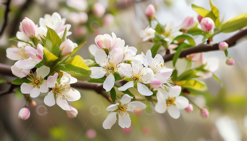 高清大图下载【趣麦麦图】春暖花开惊蛰春分4
