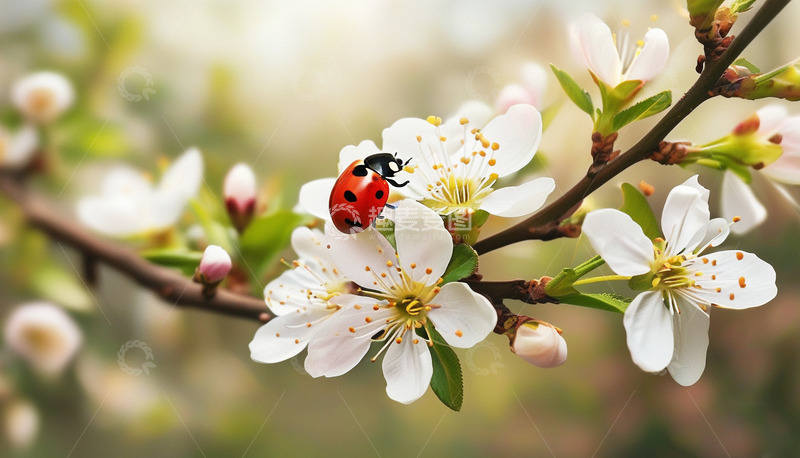 高清大图下载【趣麦麦图】春暖花开惊蛰春分2