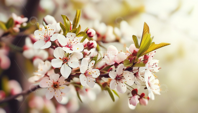 高清大图下载【趣麦麦图】春暖花开惊蛰春分5