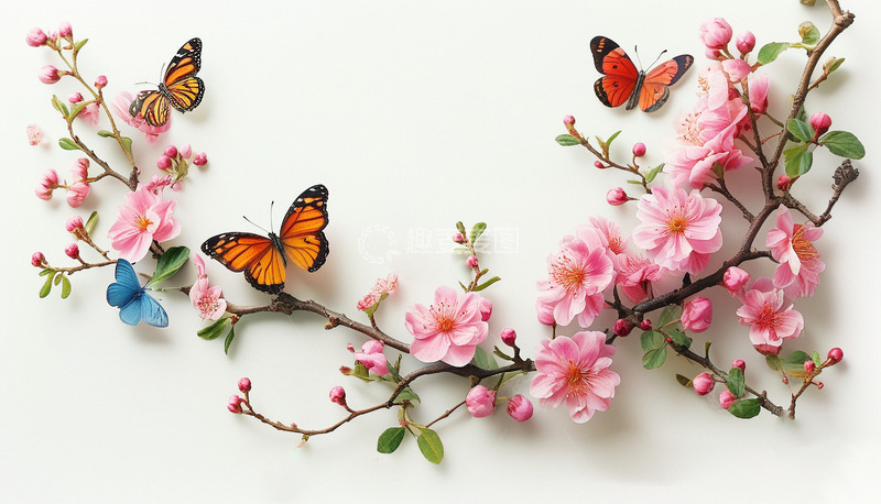 春暖花开蝴蝶飞舞1