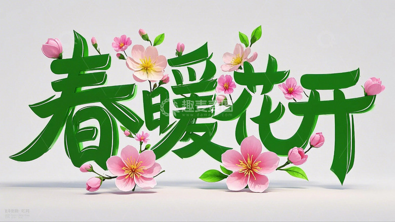 高清大图下载【趣麦麦图】春暖花开春天春分1