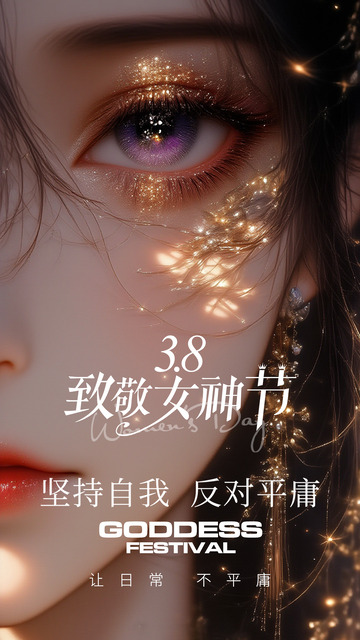 女神节创意海报14