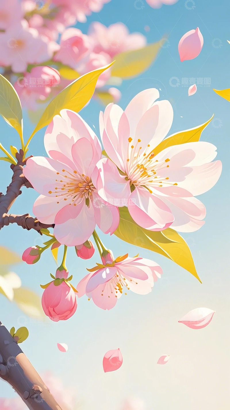 高清大图下载【趣麦麦图】樱花唯美 