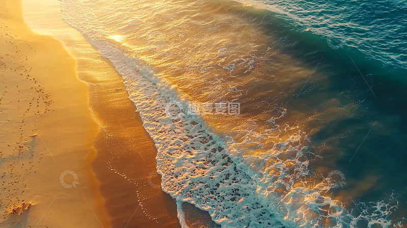 高清大图下载【趣麦麦图】阳光沙滩海浪1