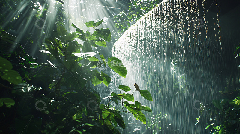 高清大图下载【趣麦麦图】雨林