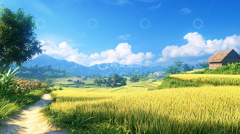 高清大图下载【趣麦麦图】田园风光3