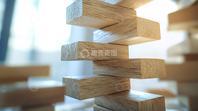 木块堆叠