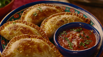 美味金黄酥脆馅饼