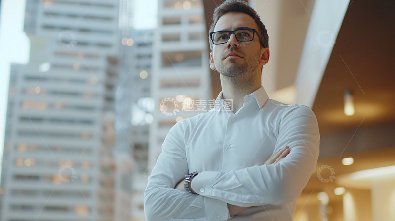 高清大图下载【趣麦麦图】商务男士