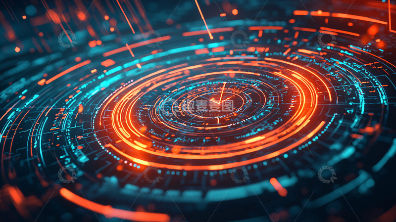 高清大图下载【趣麦麦图】科技感炫酷背景