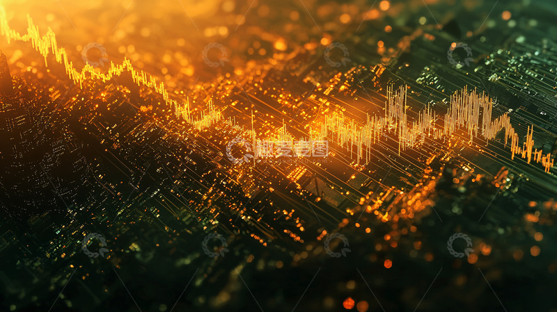 高清大图下载【趣麦麦图】抽象电路板