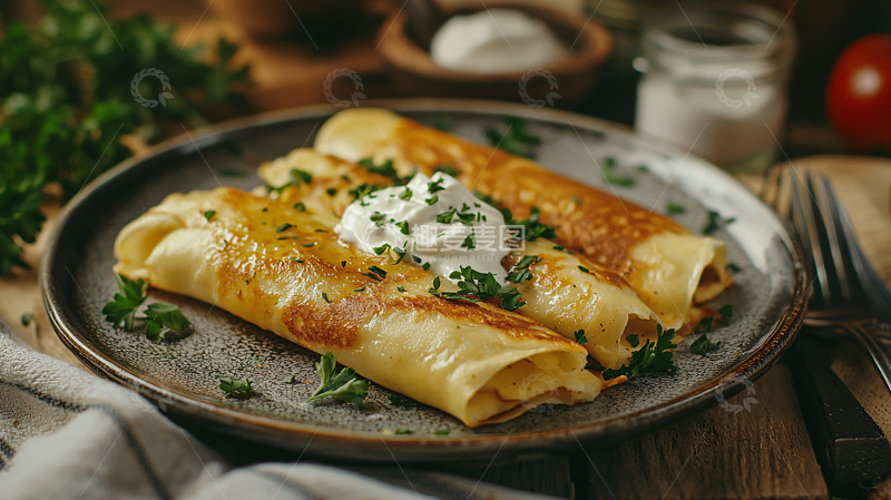 高清大图下载【趣麦麦图】煎饼