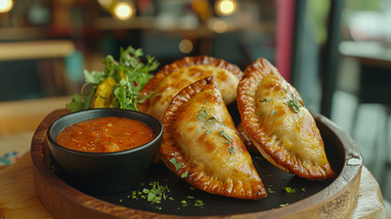 酥脆可口的小馅饼