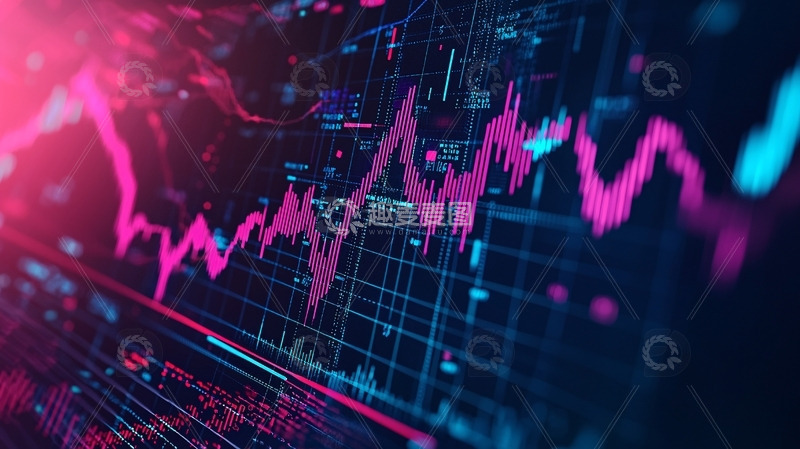 高清大图下载【趣麦麦图】科技感数据图表