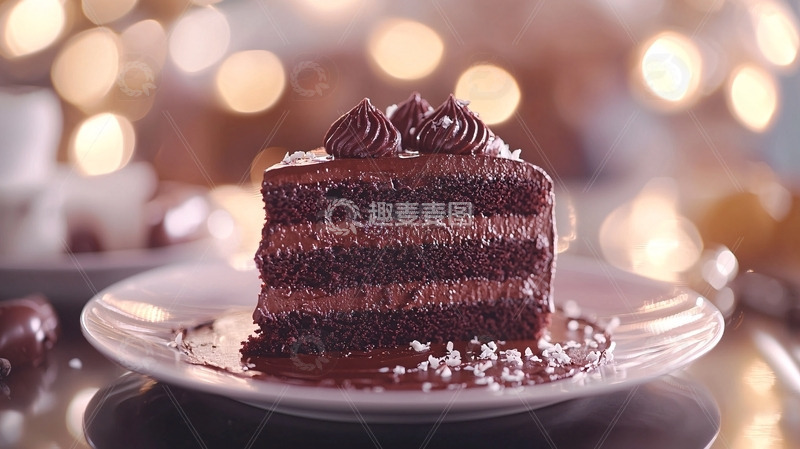 高清大图下载【趣麦麦图】巧克力蛋糕