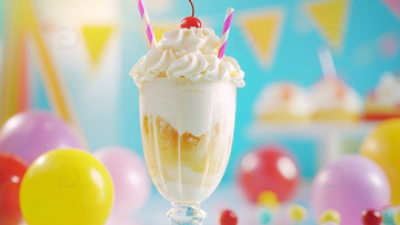 生日派对奶昔