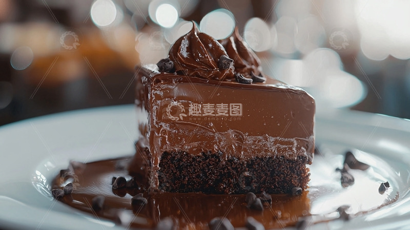高清大图下载【趣麦麦图】巧克力蛋糕