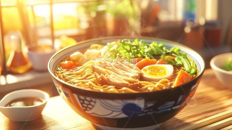 高清大图下载【趣麦麦图】日式拉面美食高清图片