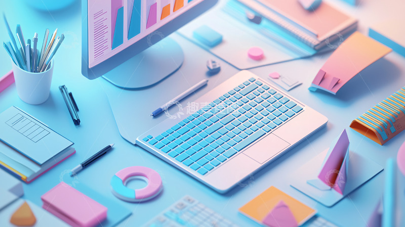 高清大图下载【趣麦麦图】办公桌