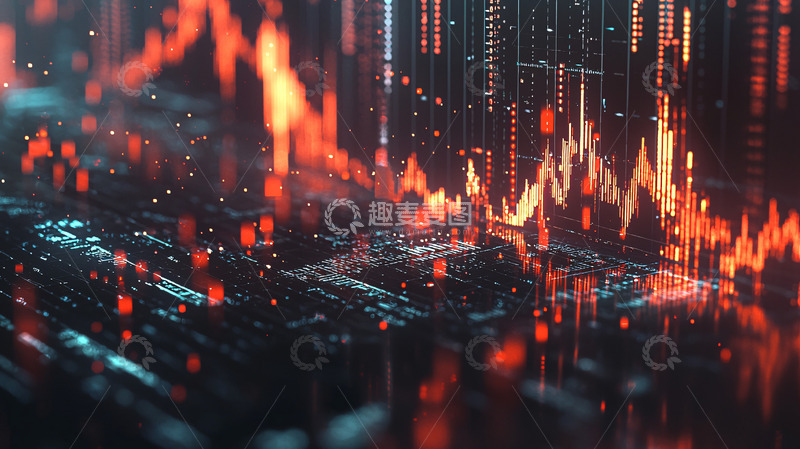 高清大图下载【趣麦麦图】抽象数据流