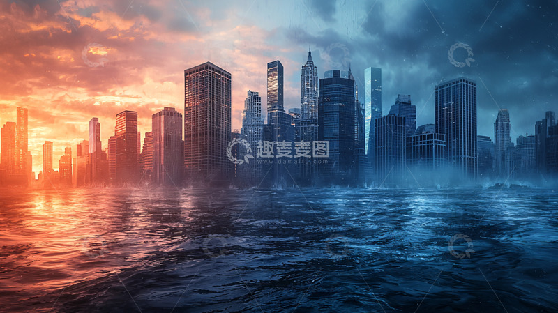 高清大图下载【趣麦麦图】未来都市