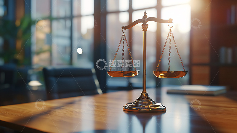 高清大图下载【趣麦麦图】办公室天平