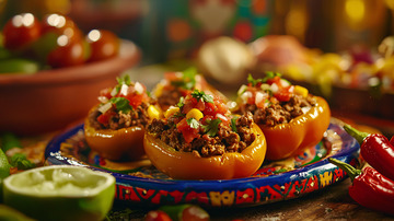 墨西哥辣椒酿肉