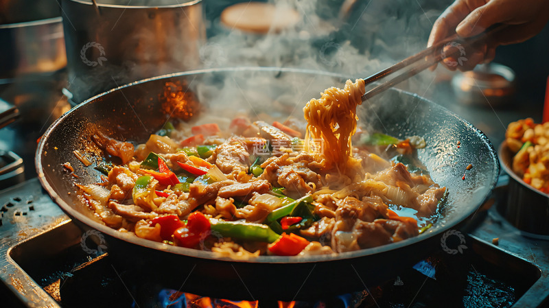高清大图下载【趣麦麦图】炒菜