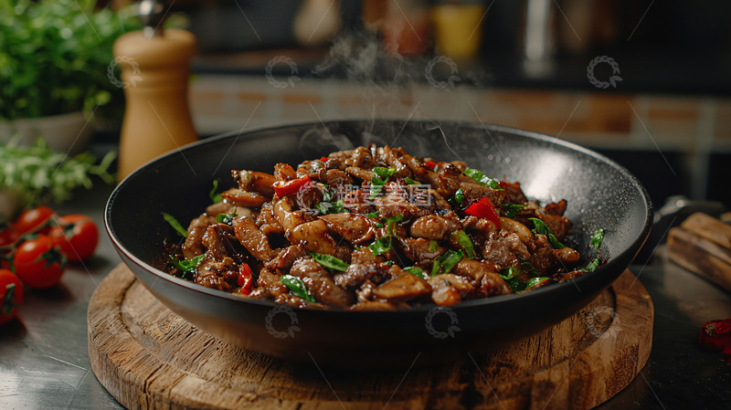 高清大图下载【趣麦麦图】香辣炒肉丝
