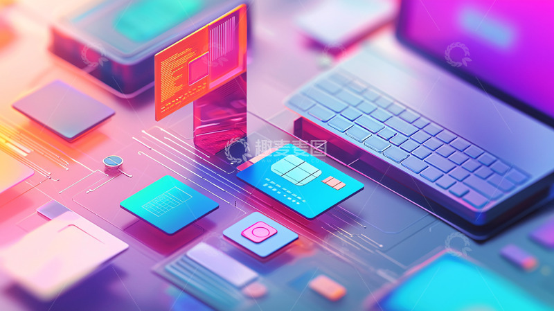 高清大图下载【趣麦麦图】科技感十足的电子产品