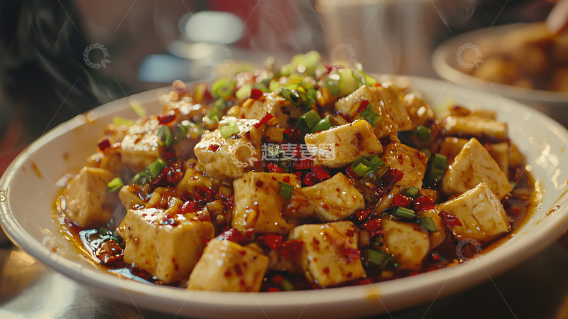 高清大图下载【趣麦麦图】香辣豆腐盛宴