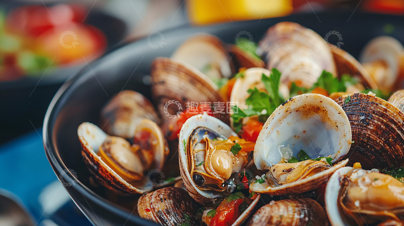 高清大图下载【趣麦麦图】美味海鲜饭